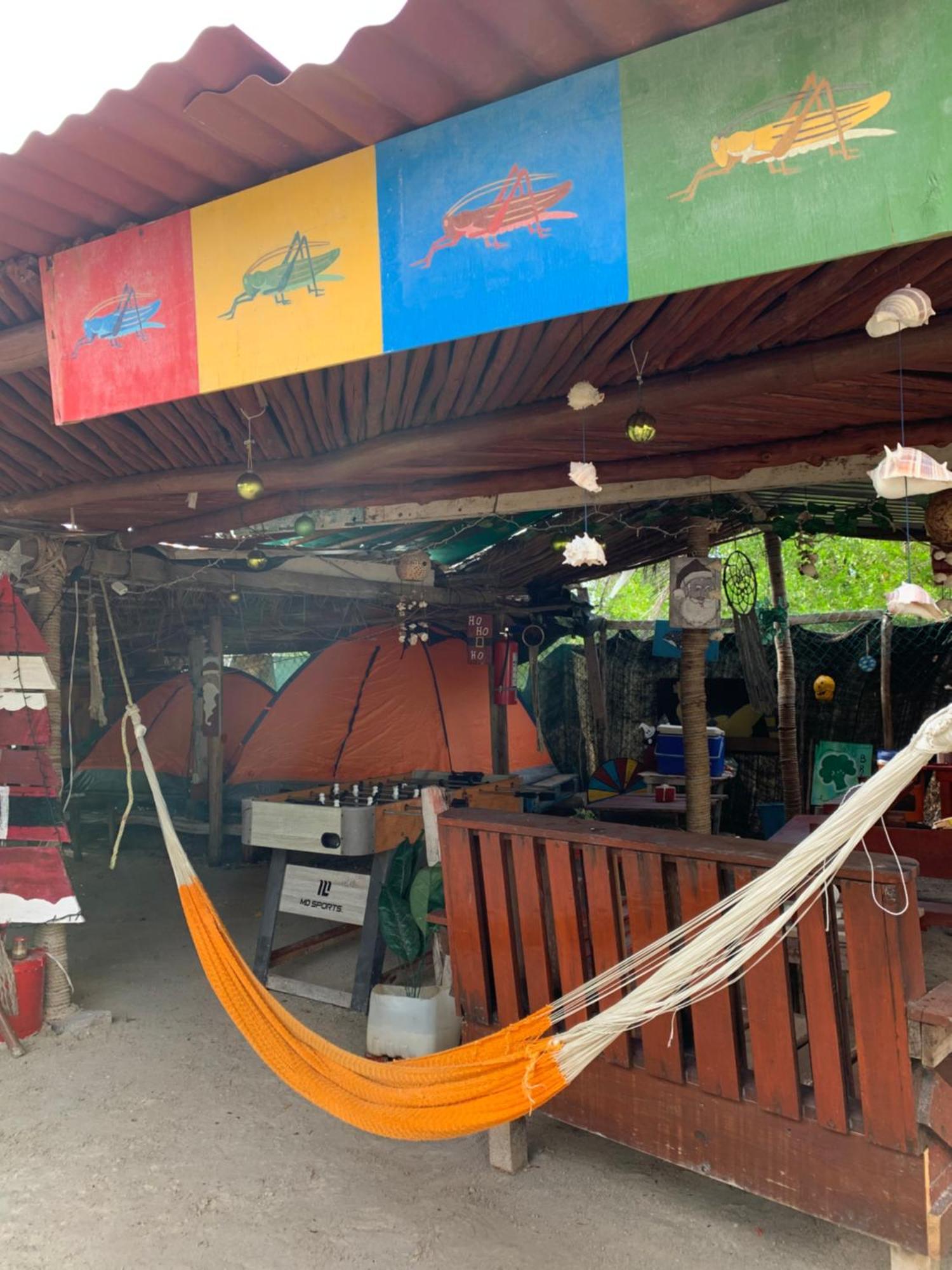 Casa De Los Santos Camping Y Eco Cabanas Isla Holbox Exterior photo
